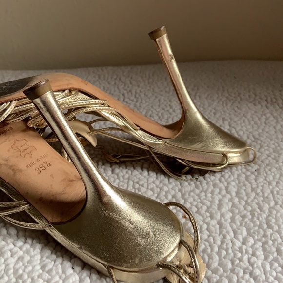 Jimmy Choo London Heel. Size 39 1/2 9 or 9 1/2 - Picture 5 of 6